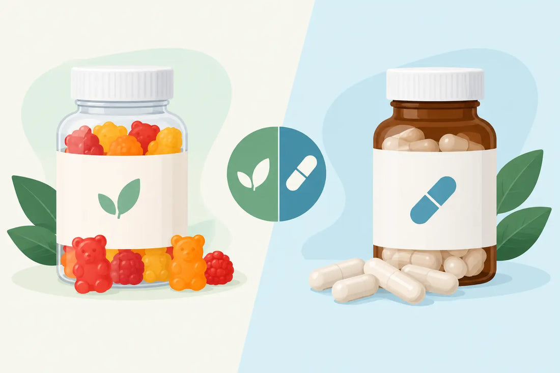 Gummies Versus Capsules Vitamins: Which Fits?
