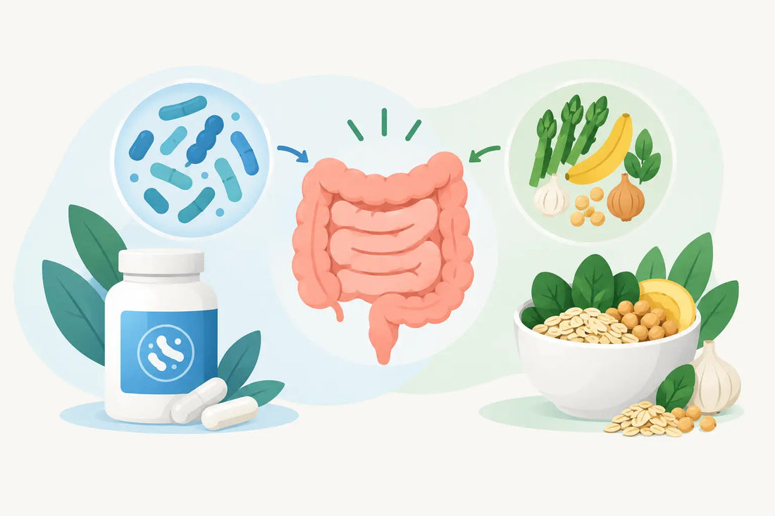 Probiotic Versus Prebiotic Supplements Explained