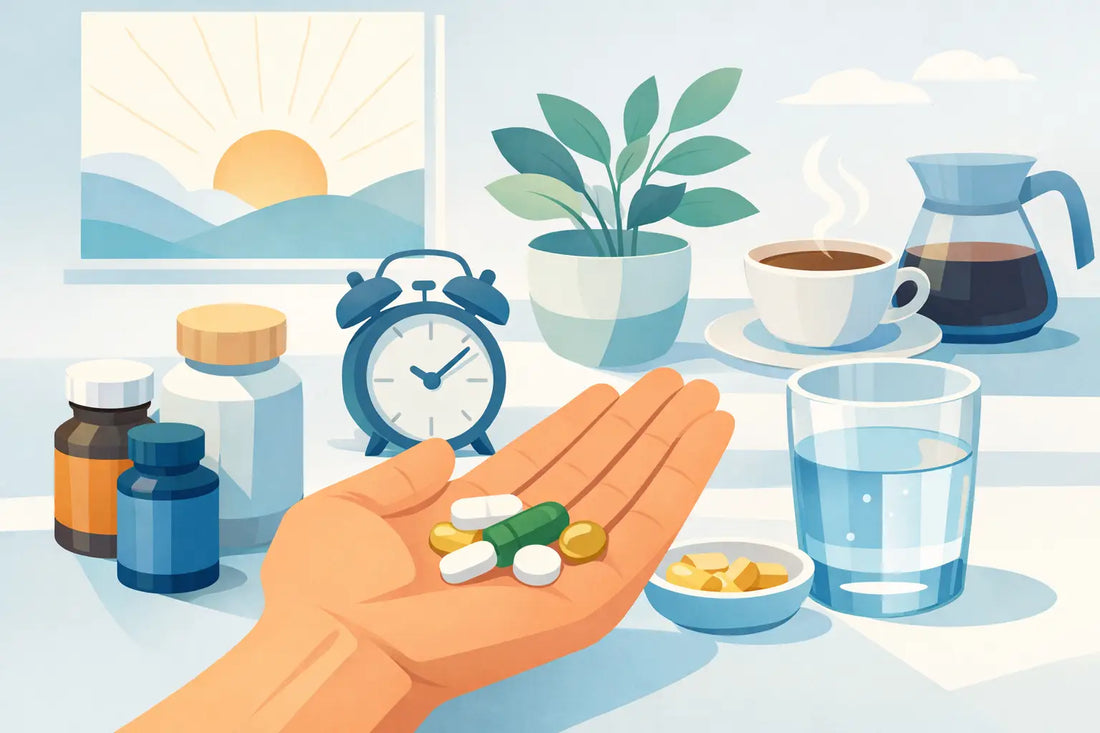 Morning Supplement Routine That Actually Sticks