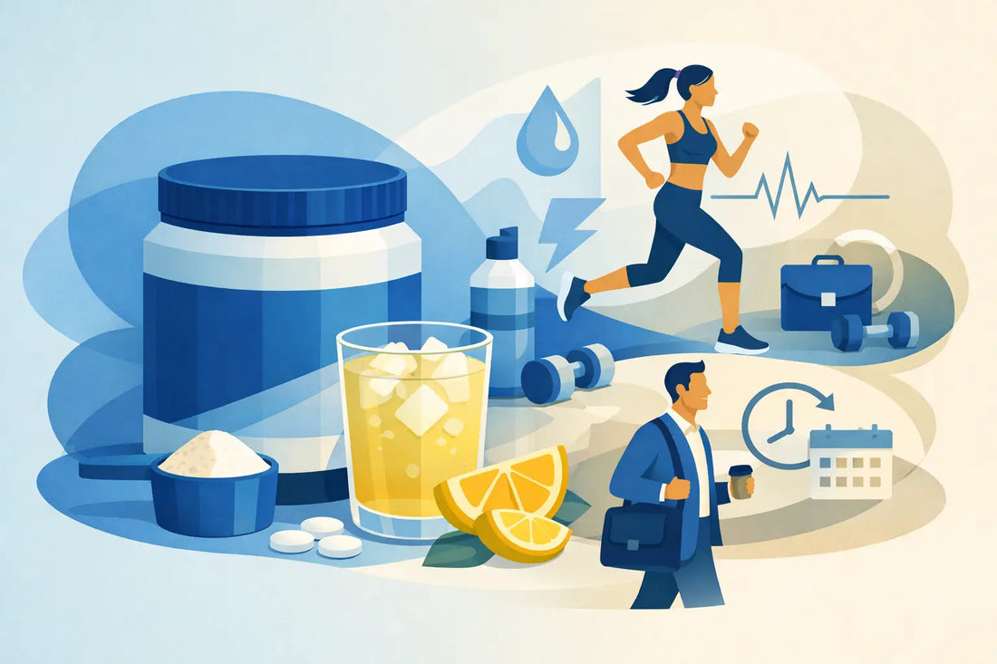 Electrolyte Powder for Training and Busy Days