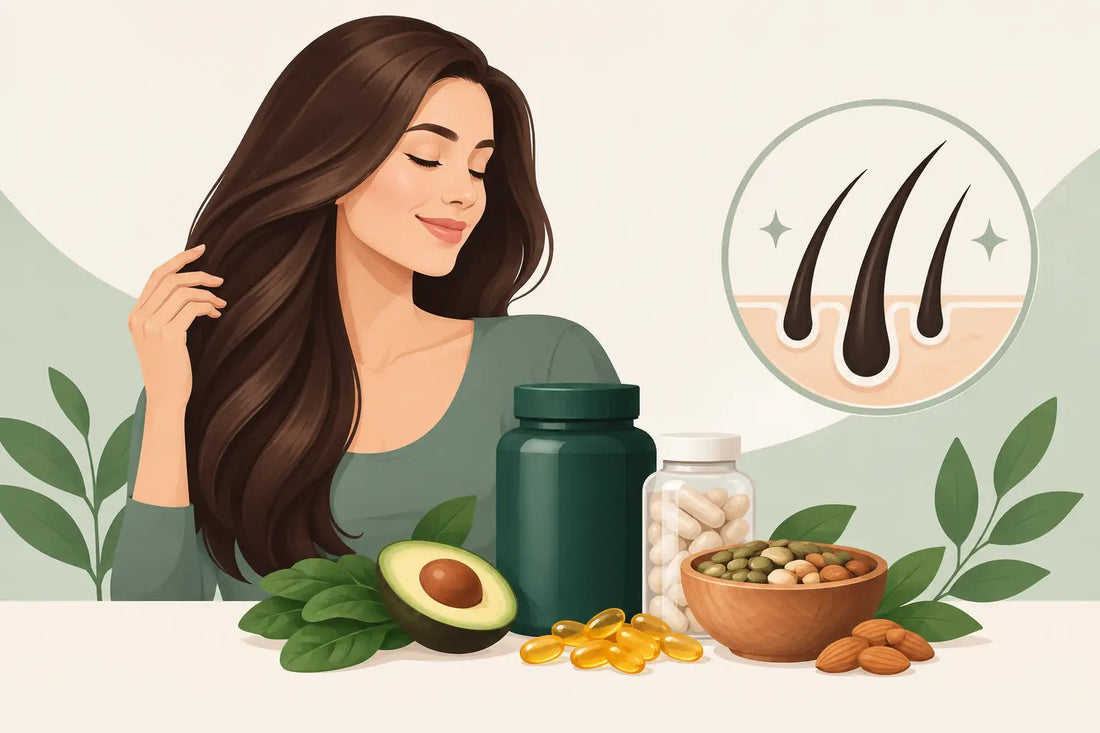 Best Hair Supplements for Stronger, Fuller Hair