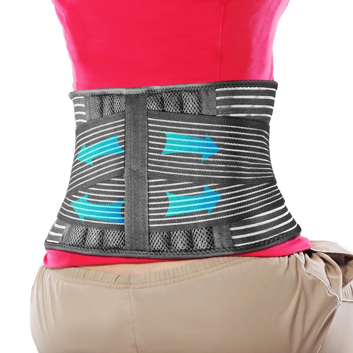 Breathable Back Brace — Lumbar Support Belt