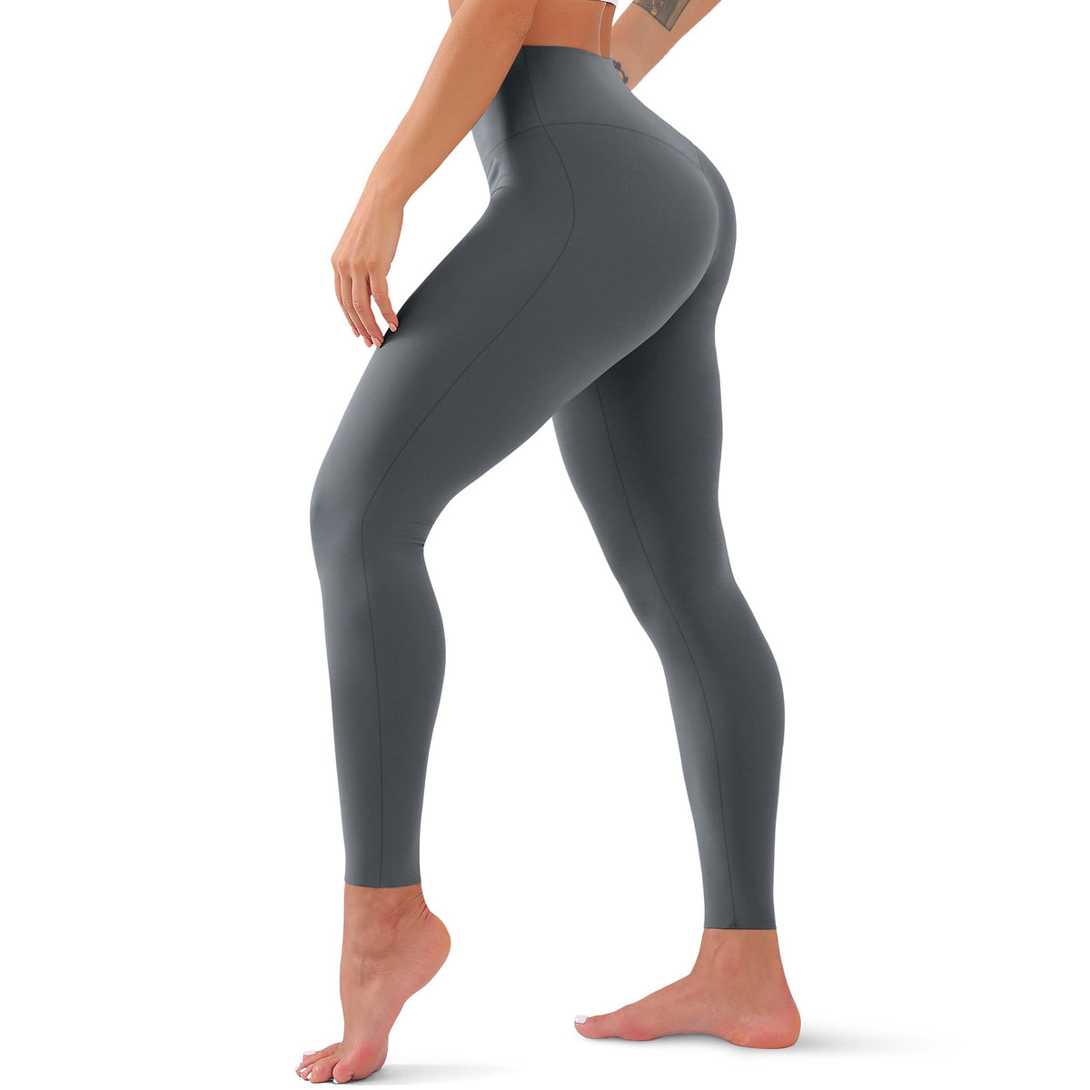 High-Waisted Leggings — Tummy Control Yoga Pants