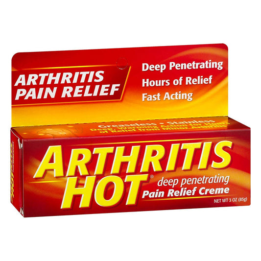 Arthritis Hot Pain Relief Creme — 3 oz