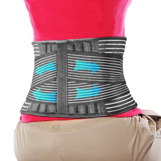 Breathable Back Brace — Lumbar Support Belt